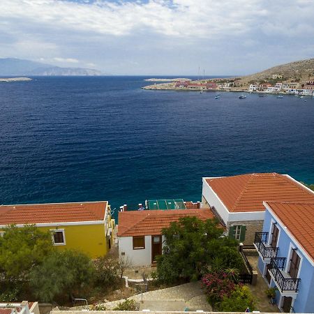Roulas Apartments Chalki Town Exterior photo